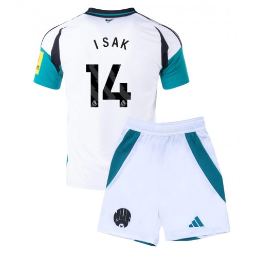 Fotballdrakt Barn Newcastle United Alexander Isak #14 Tredjedraktsett 2024-25 Kortermet (+ Korte bukser)